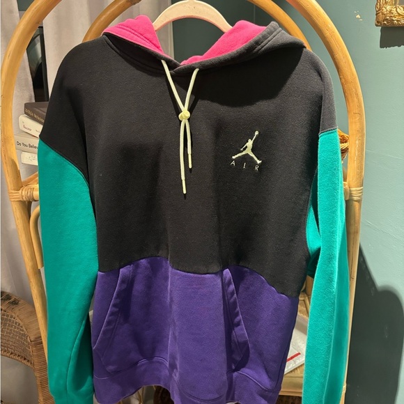 Nike Jordan Jumpman Air Fleece Hoodie - Picture 2 of 5